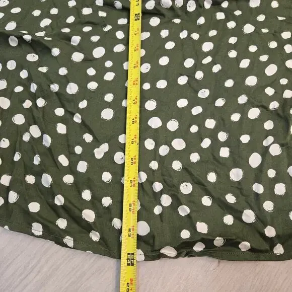 VELVET By Graham & Spencer Joyce Polka Dot Blouse Office Church Work Flowy - Picture 6 of 7